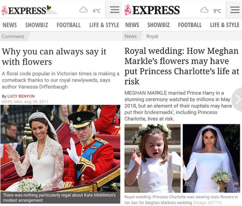 Royal wedding: How Meghan Markle's flowers may have put Princess