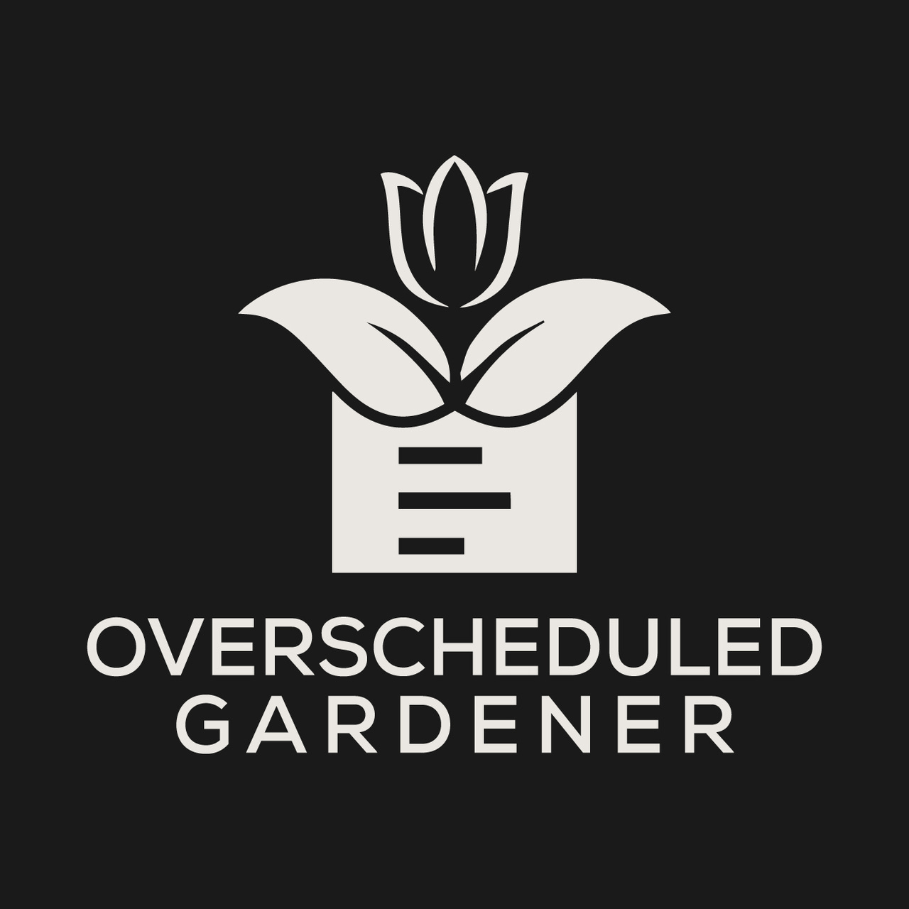 The Overscheduled Gardener logo