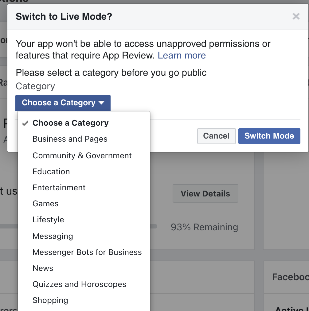 How to enable Social Login using Facebook, in your Bubble app