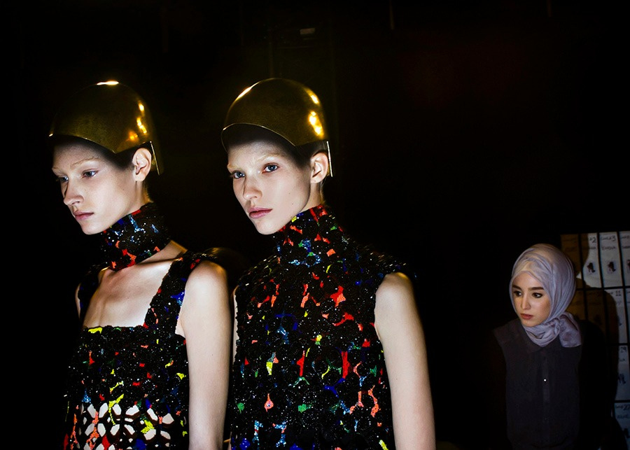 An Inside Look at the Seductive and Unsettling Backstage of Fashion Week