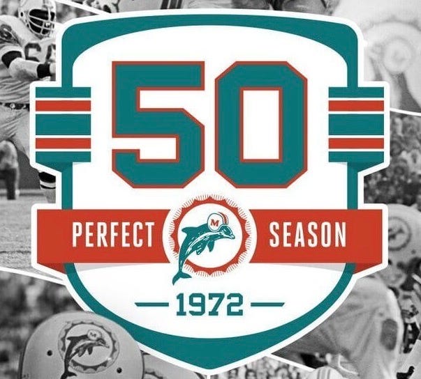 1972 Miami Dolphins remain only undefeated team in NFL History - The  Phinsider