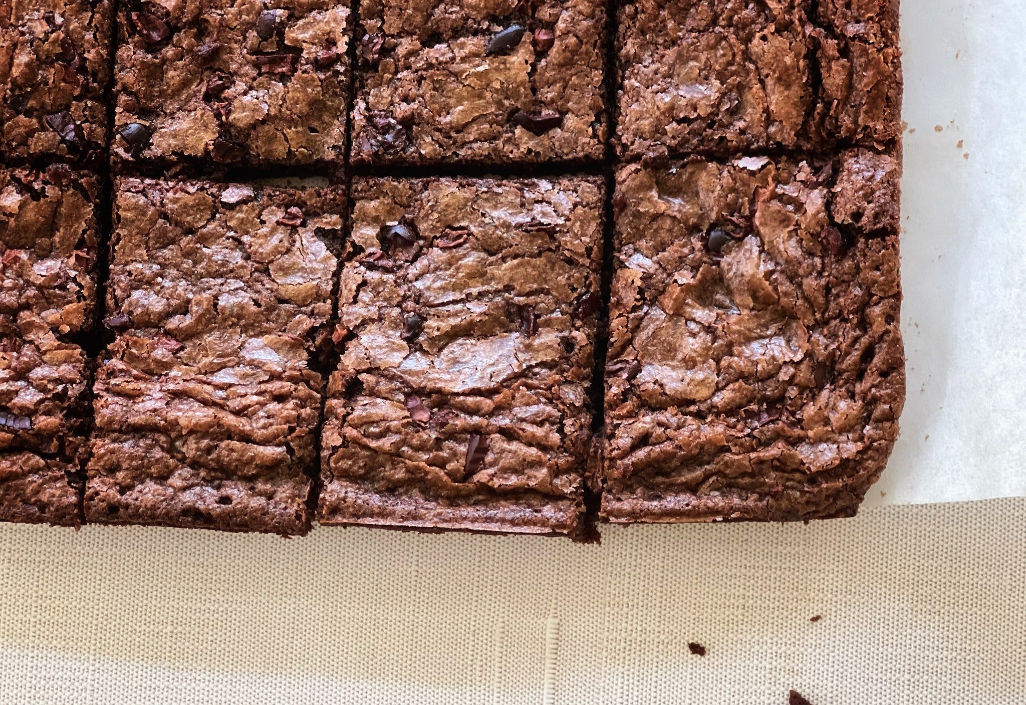 Deluxe 8-Inch Pan Brownies - Cookie Madness
