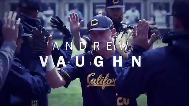 Cal baseball alum Andrew Vaughn trying to stay ready in Arizona