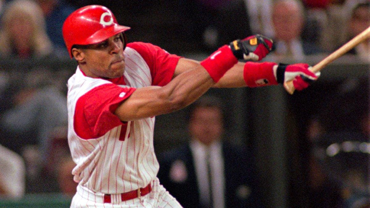 Barry Larkin Jersey - Cincinnati Reds 1995 Home MLB Throwback Baseball  Jersey