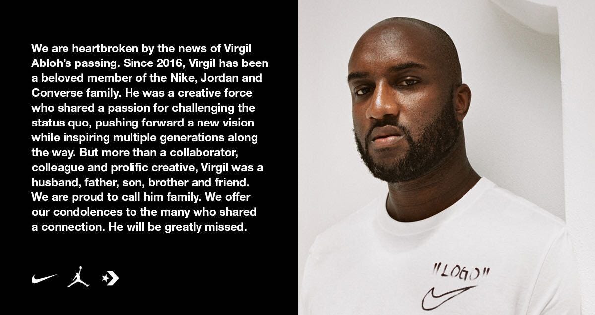 The Fashion World Remembers Visionary Designer Virgil Abloh