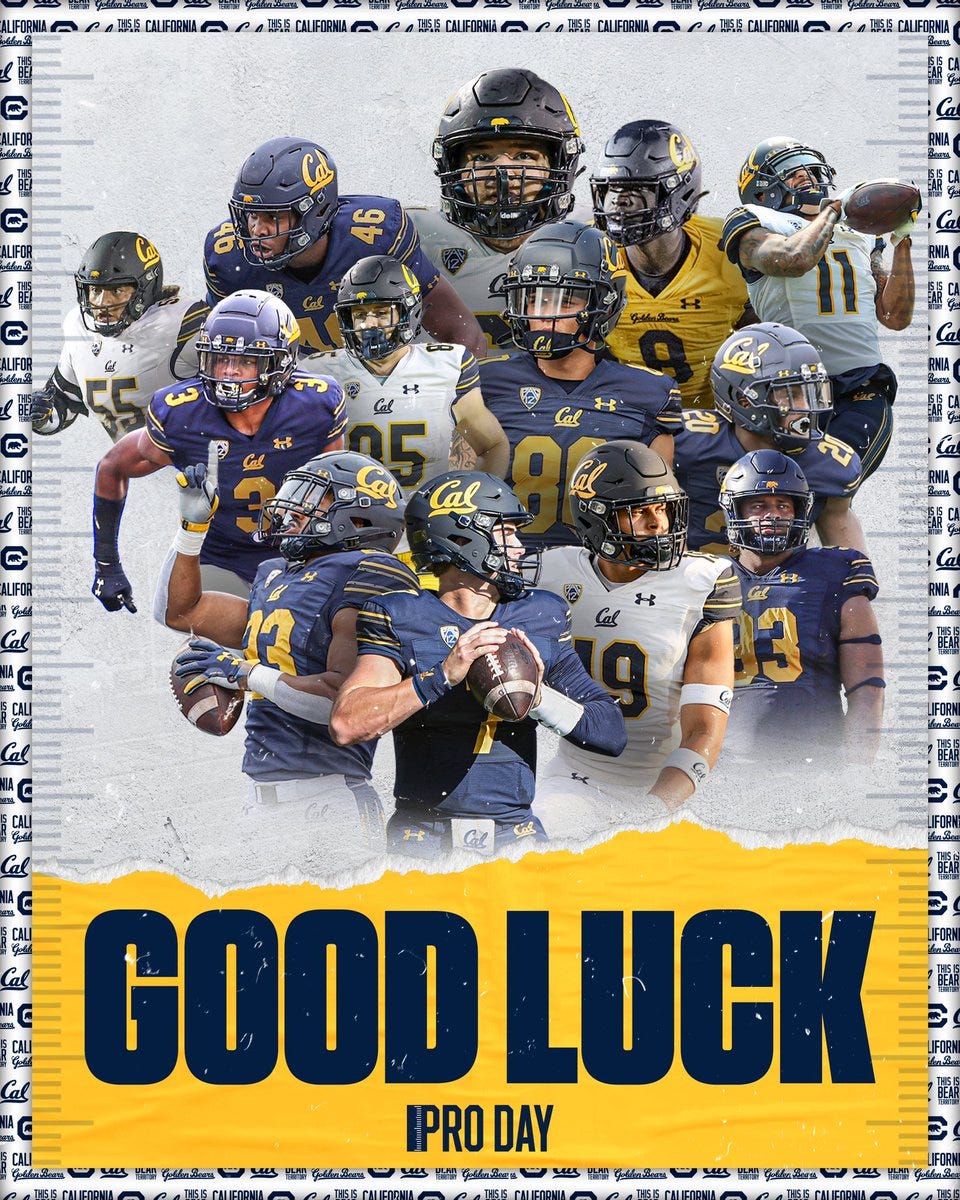 NFL Draft Thursday-Saturday - California Golden Bears Athletics