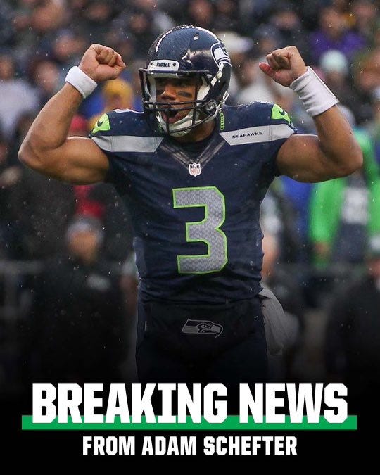 Russell Wilson traded to Broncos for top-10 pick, Drew Lock