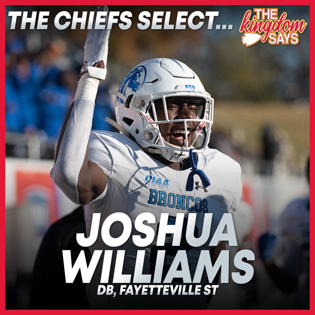 2022 NFL draft: Chiefs select Joshua Williams at pick No. 135