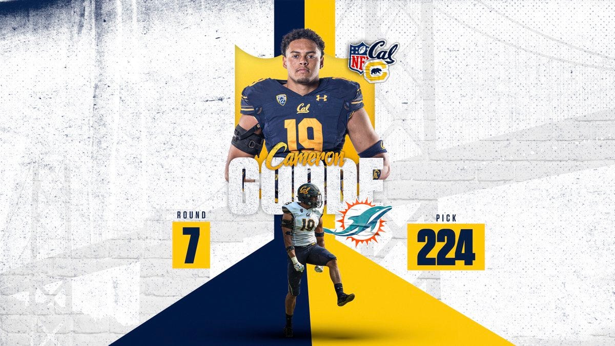 Cal undrafted free agents: Chase Garbers to Raiders, Jake Tonges to Bears,  Kuony Deng to Falcons