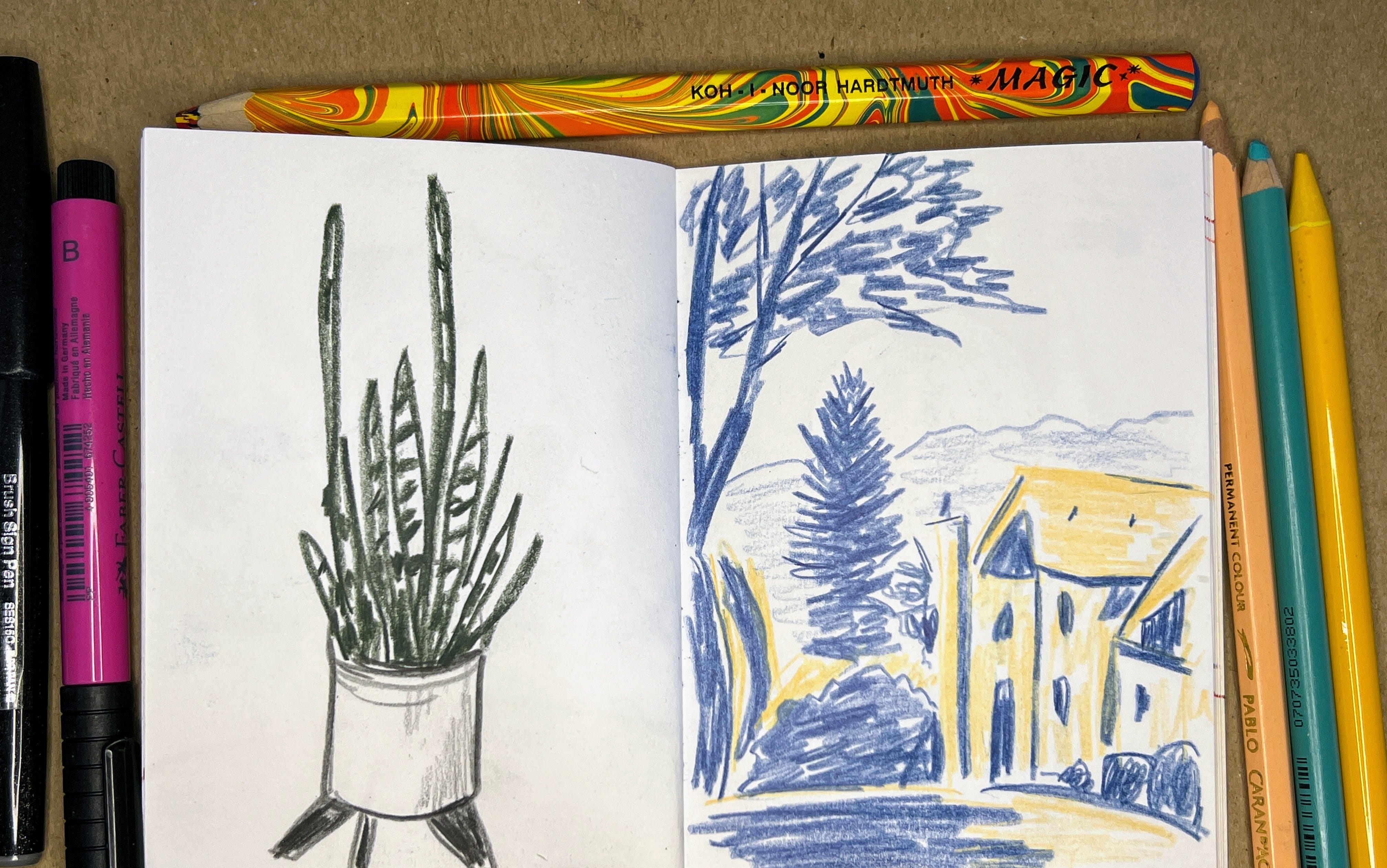 Markers and Sketchbooks -- a Few More Thoughts