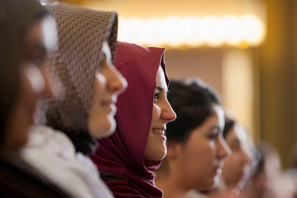 Young Western women inspired to convert to Islam as war rages in Middle  East