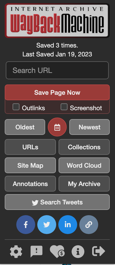 MyArchive, Collections