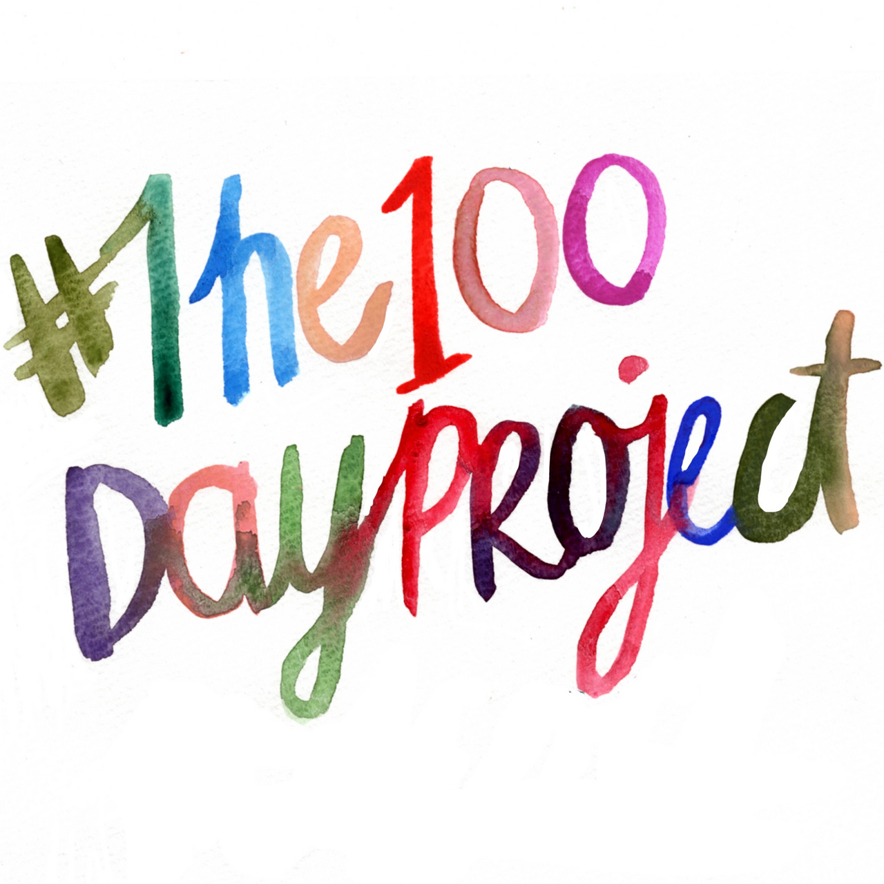 #The100DayProject Newsletter logo