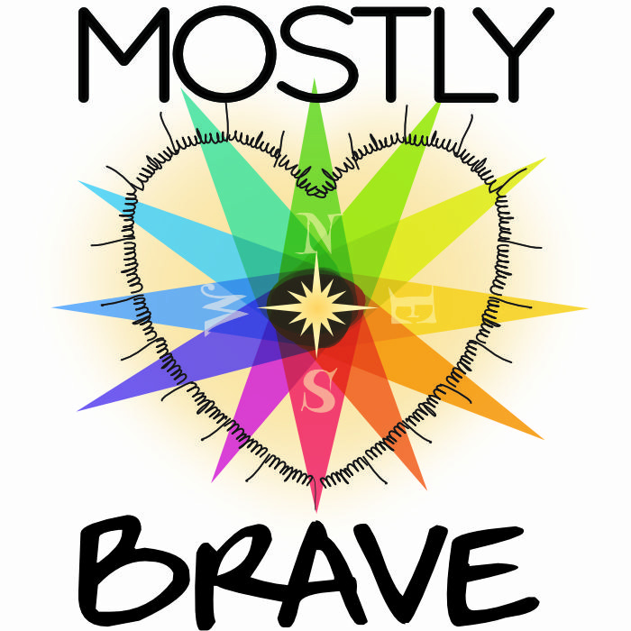 Mostly Brave logo