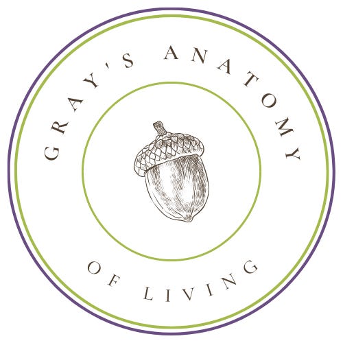 Gray's Anatomy of Living logo