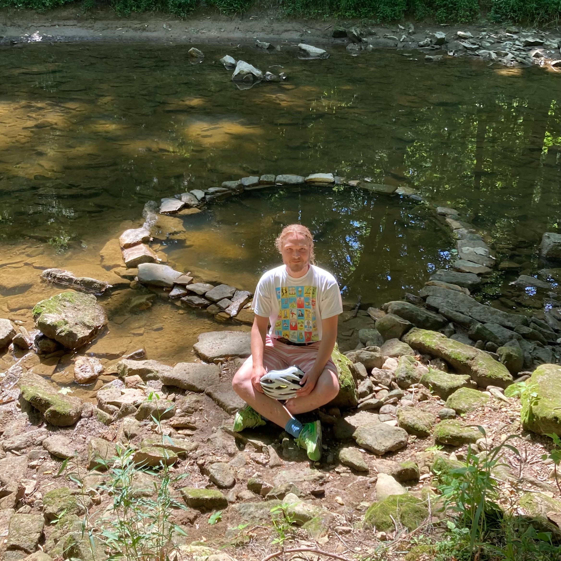 BAPTISMAL POOL Anderson Falls Hartsville, IN