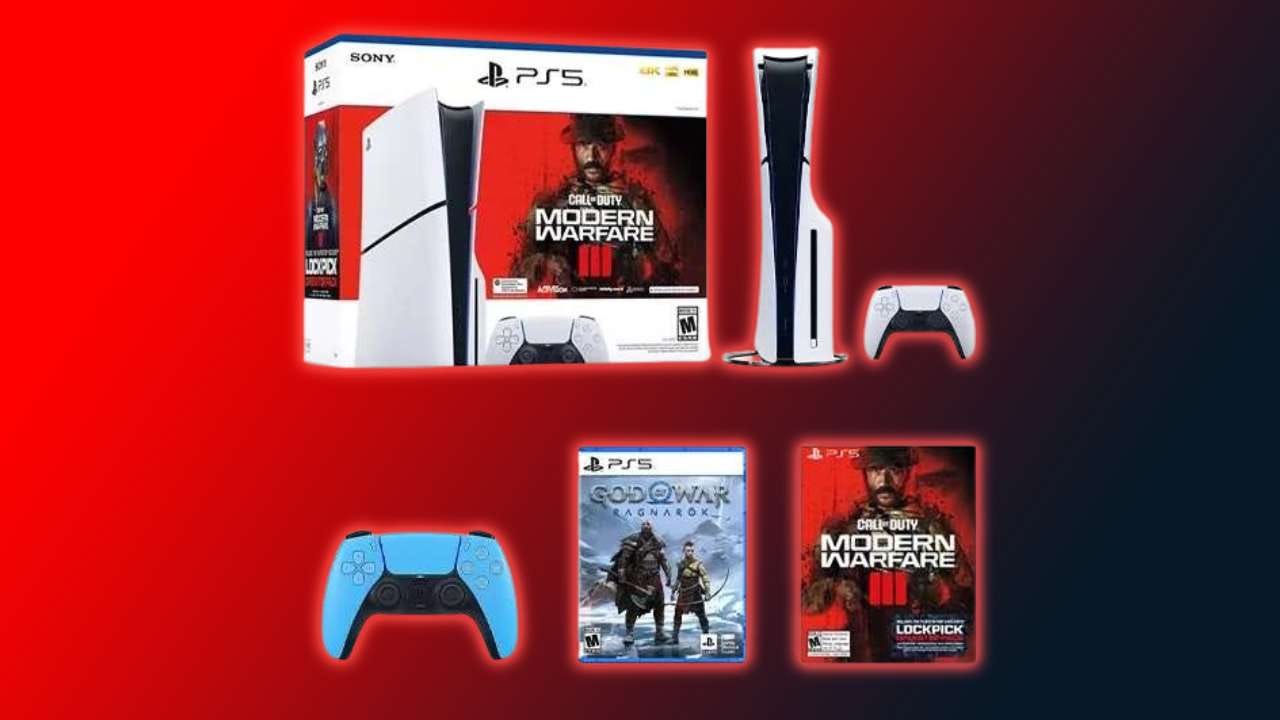 Sony PS5 Disc God of War Ragnarök Bundle w/ Call of Duty: Modern Warfare II