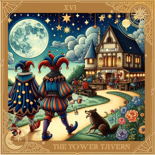 Artwork for Two Fools Walk Into The Tower