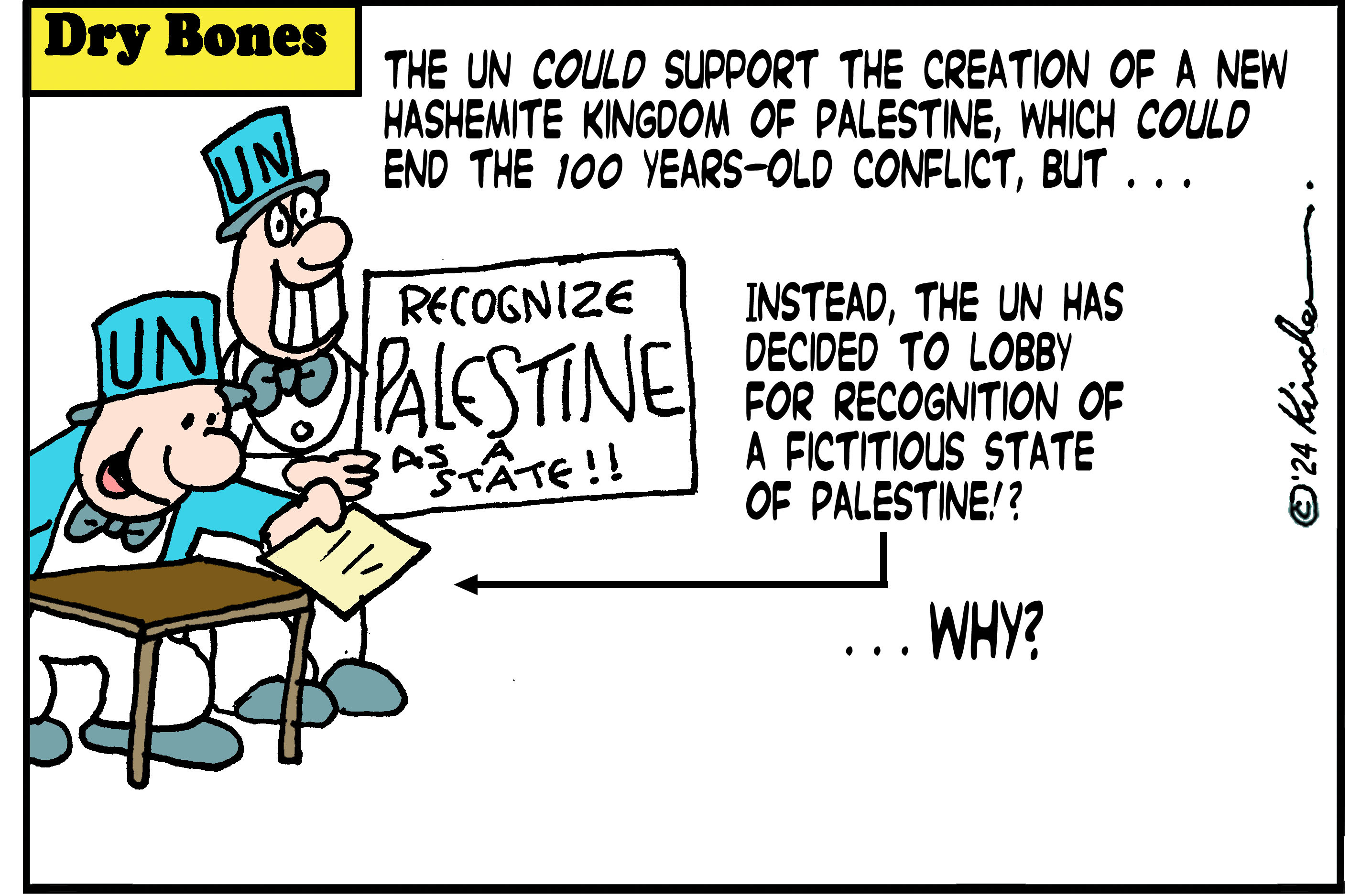 UN lobbies to recognize fictitious State of Palestine