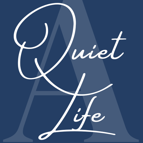 A Quiet Life: Food, Faith & Books