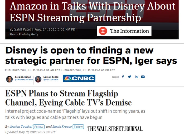 ESPN Gets EXPOSED! Charter Spectrum Customers URGED TO JOIN DISNEY OWNED  SERVICE During Dispute! 