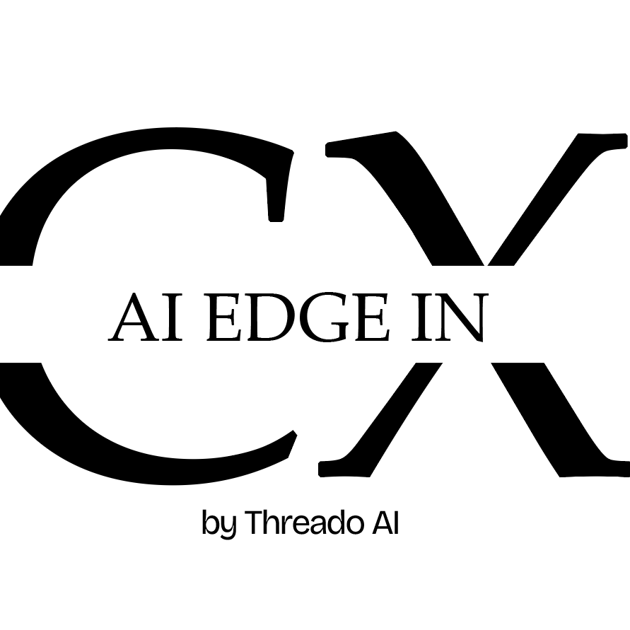 The AI Edge in CX by Threado AI  logo