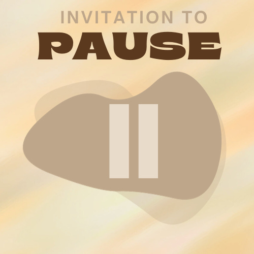 Invitation to PAUSE  logo