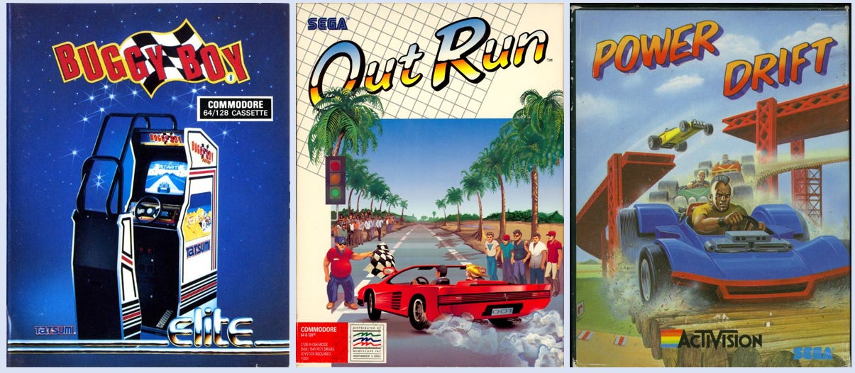 The Classic PC Gaming Era (1977-1989) - Racing and Driving Games