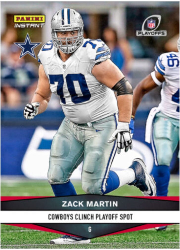 Cowboys, Zack Martin reach agreement to end contract holdout