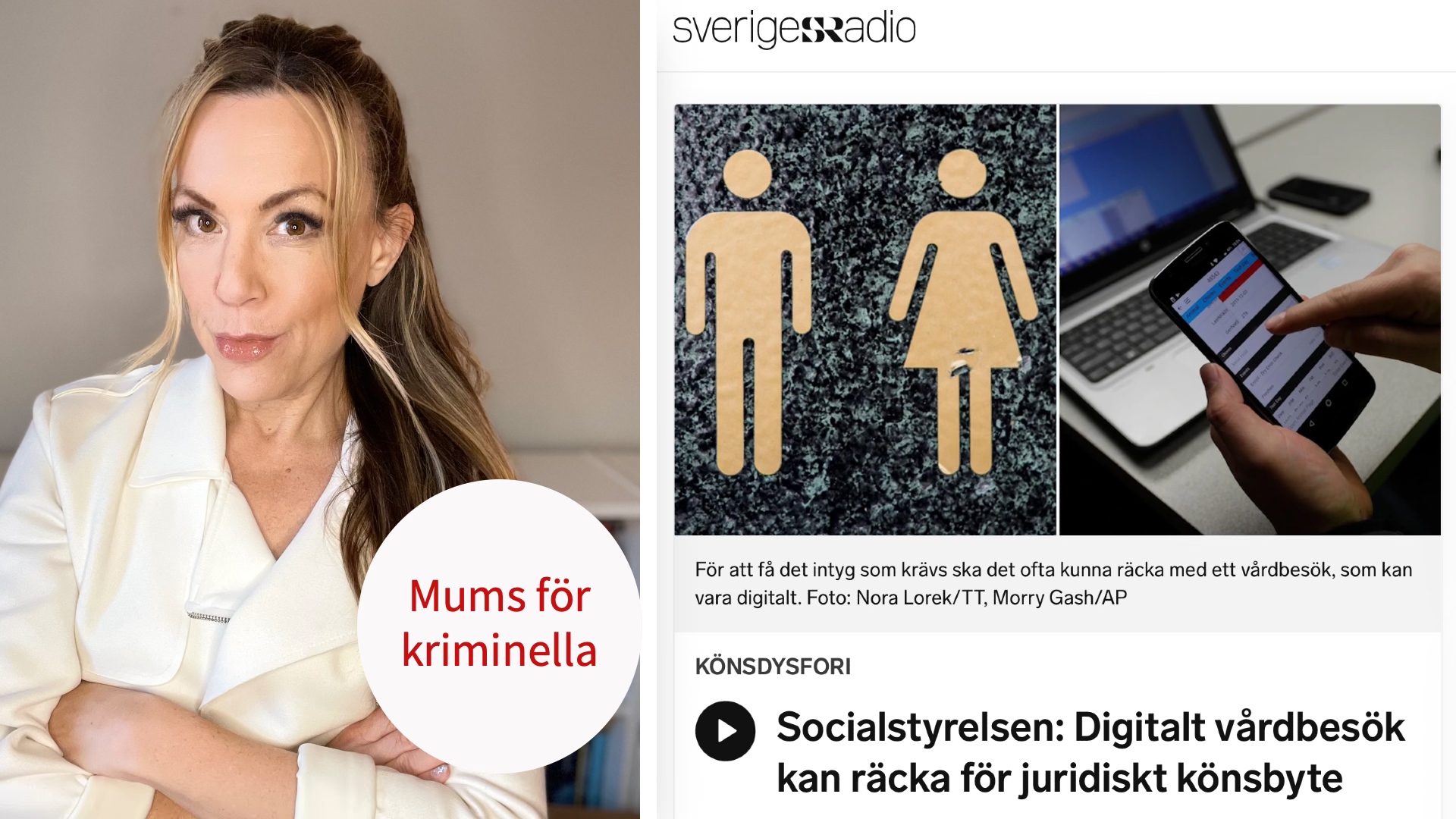 Byt kön på en kvart - Kriminella jublar över vansinniga förslaget