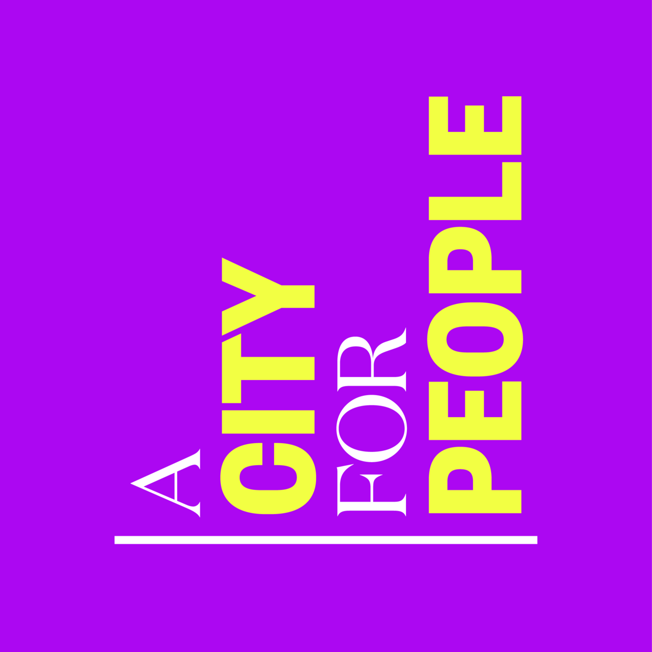 A City for People logo