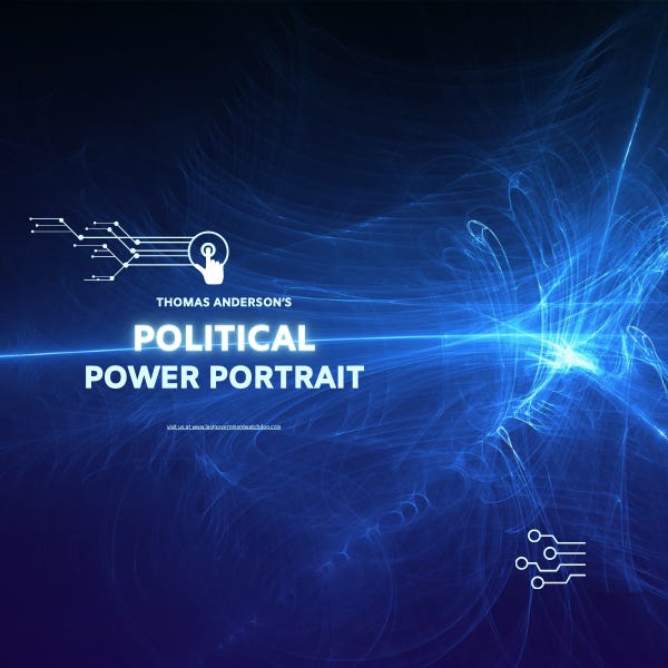 Thomas Anderson's Political Power Portrait logo