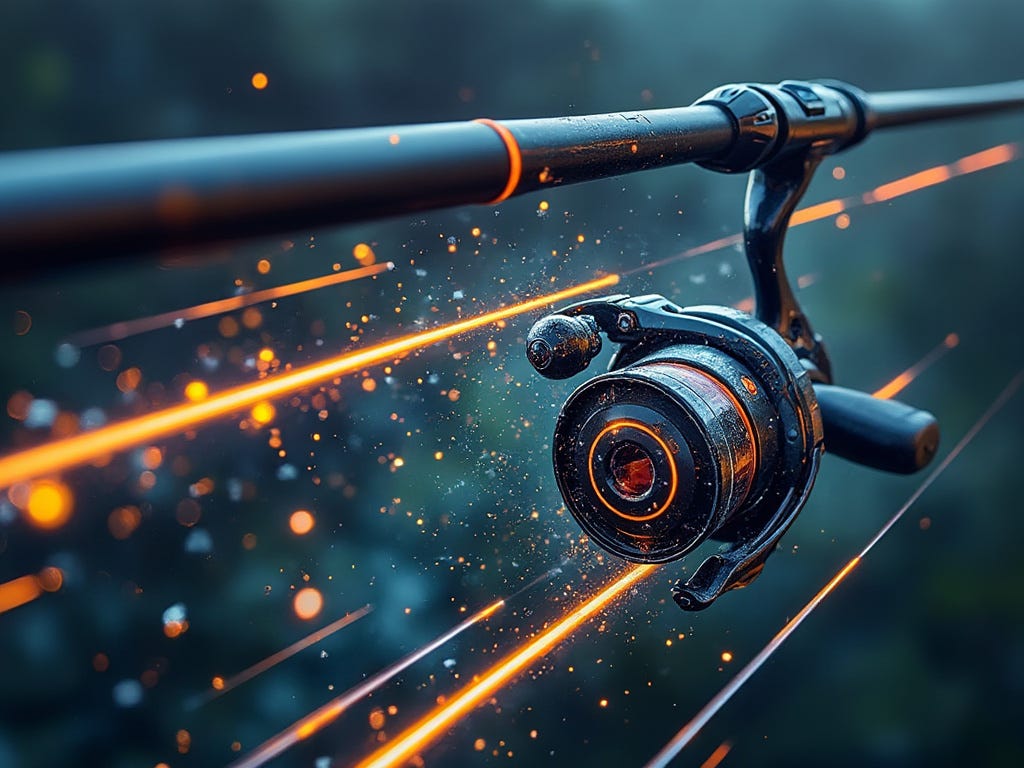 World's smartest fishing pole