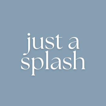 just a splash logo