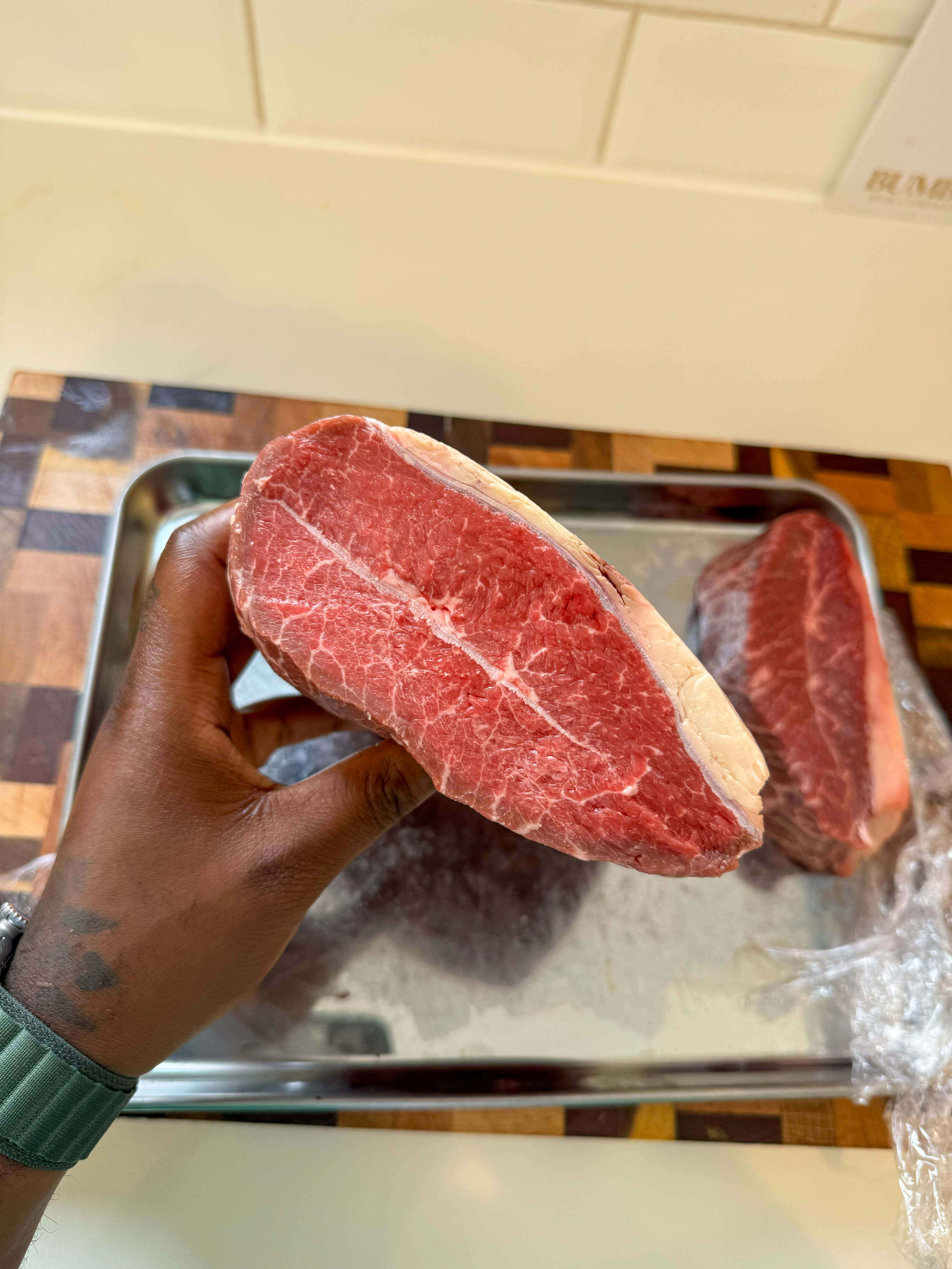 PEPPERED BEEF BLADE ROAST & TRIMMINGS