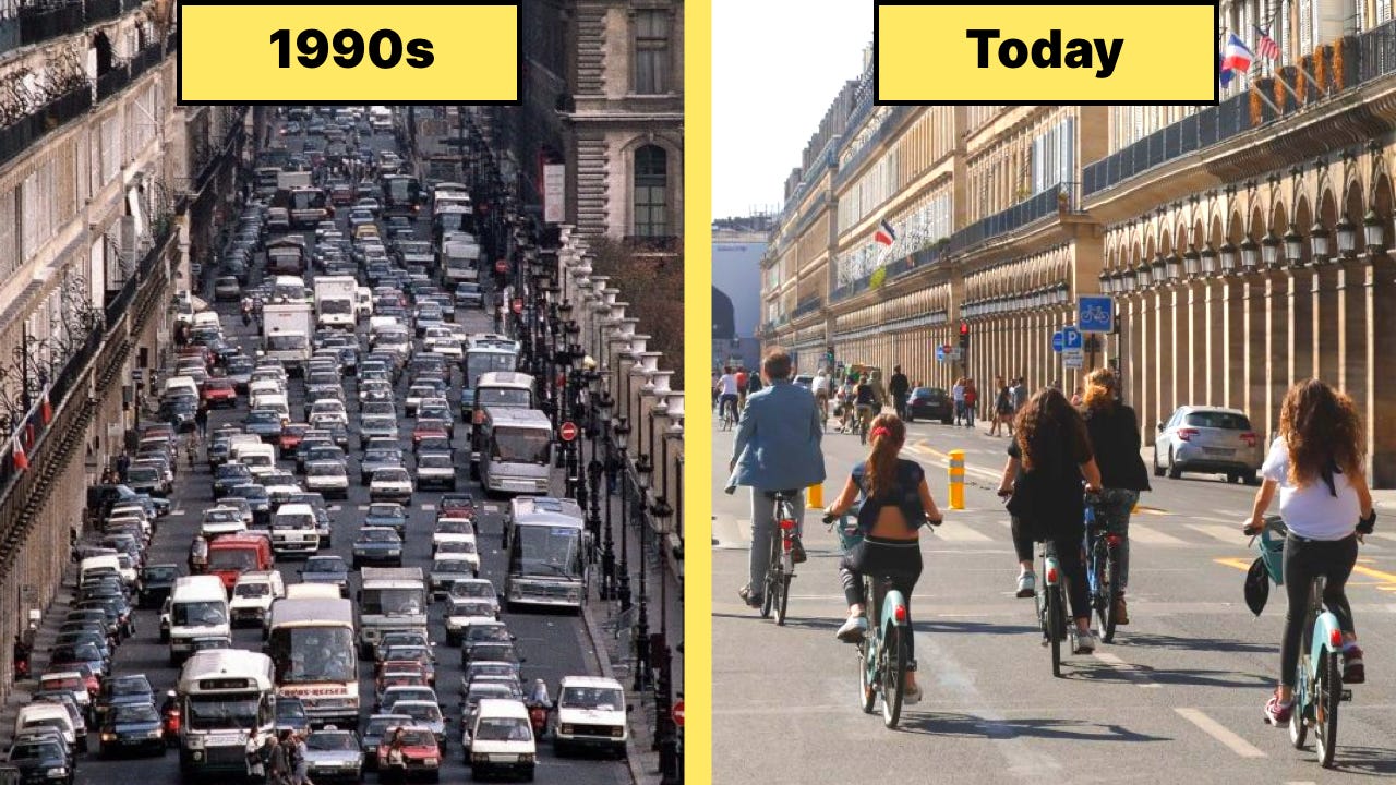 How Paris Is Taking Back Its Streets From Cars