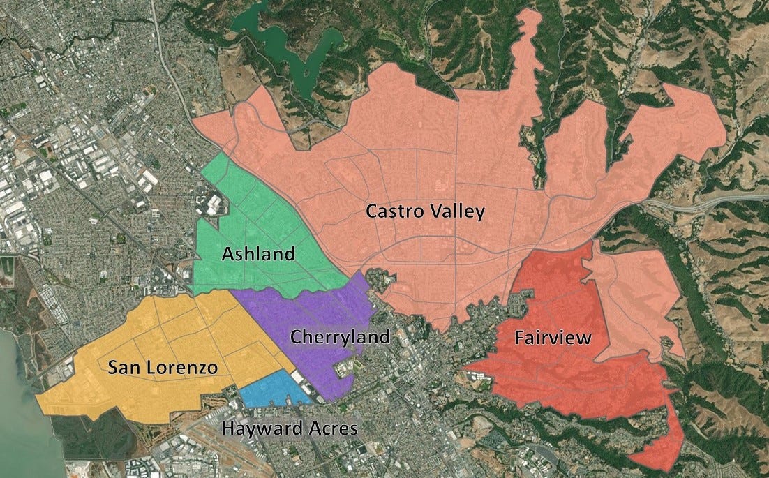 Study: With a little help from the state, cityhood for Castro Valley is  possible