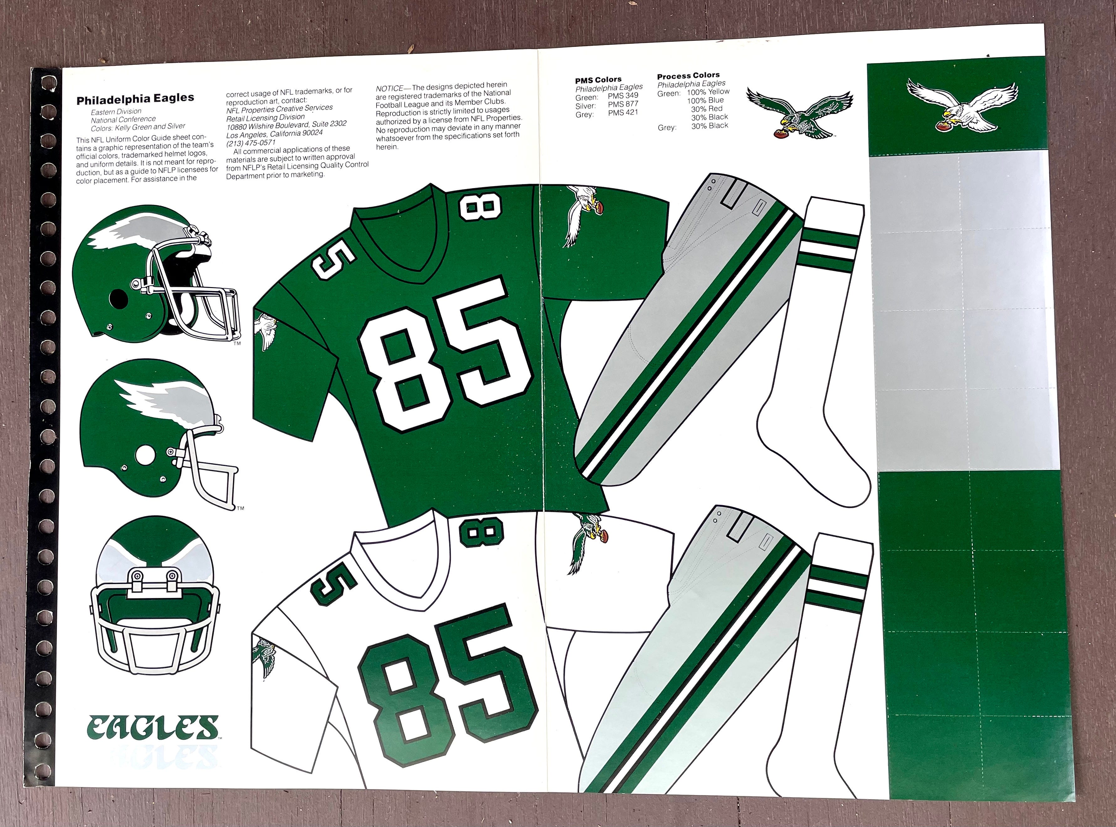 Eagles kelly green uniforms: A brief history