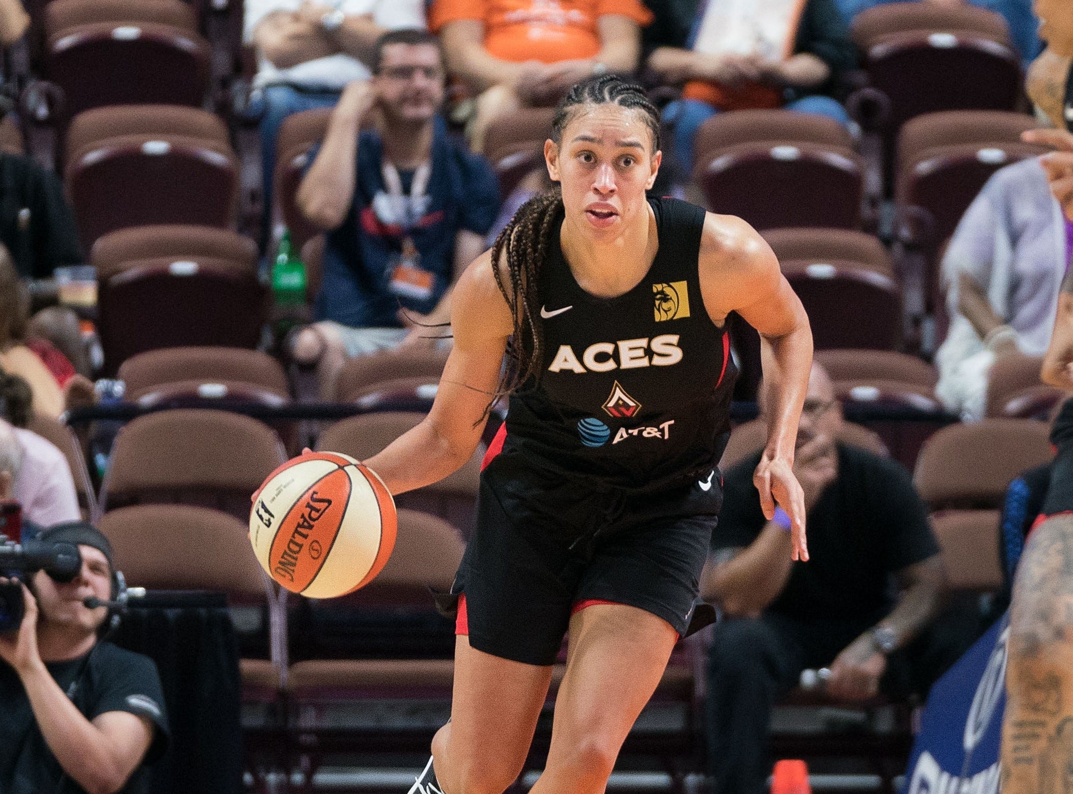 All-Star Dearica Hamby traded to Los Angeles Sparks, Aces free cap space