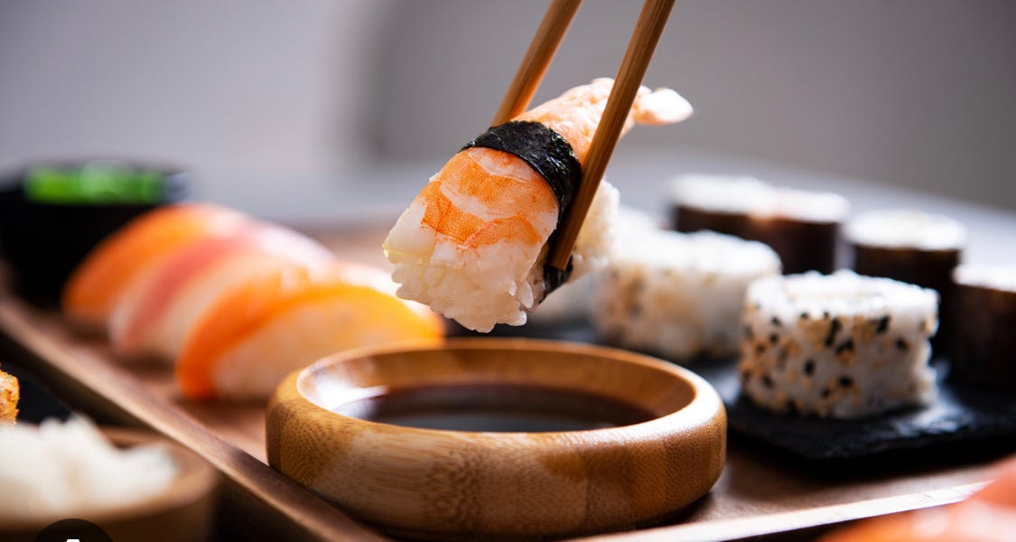 What are some etiquette rules for sushi chefs?