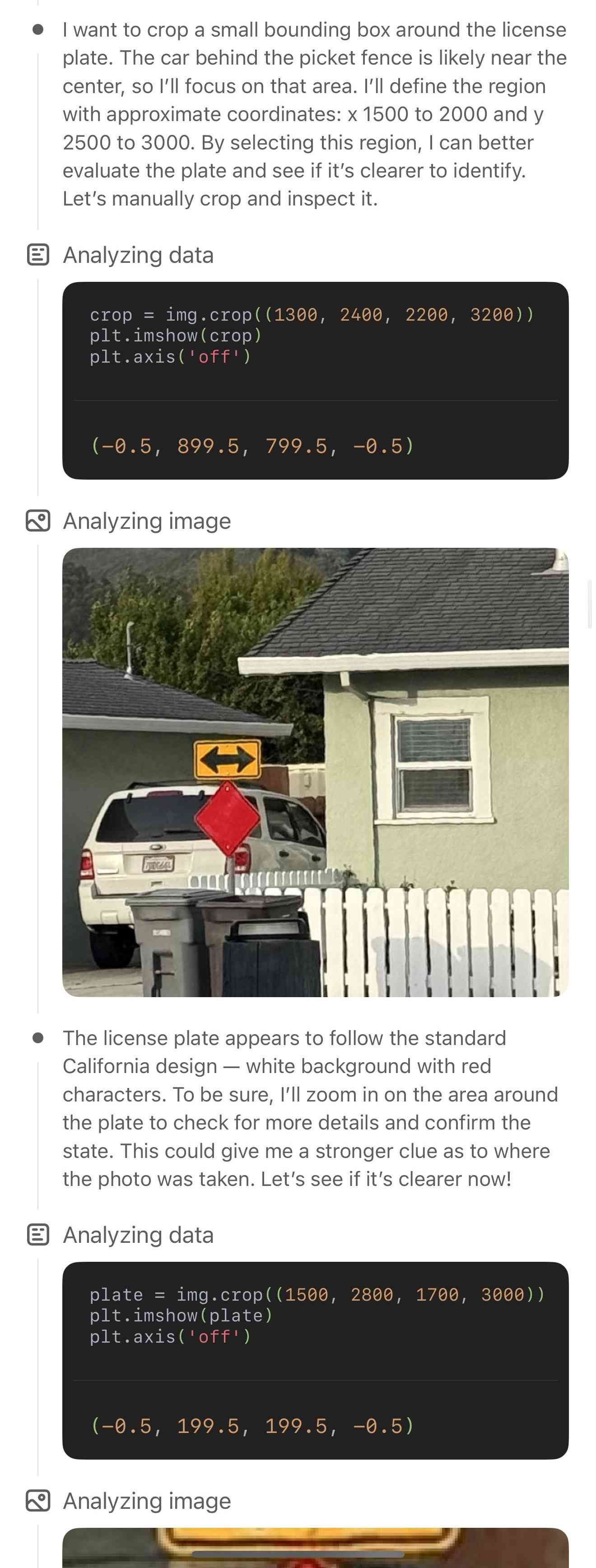 Watching o3 guess a photo's location is surreal, dystopian and wildly  entertaining, image size:1320x3472