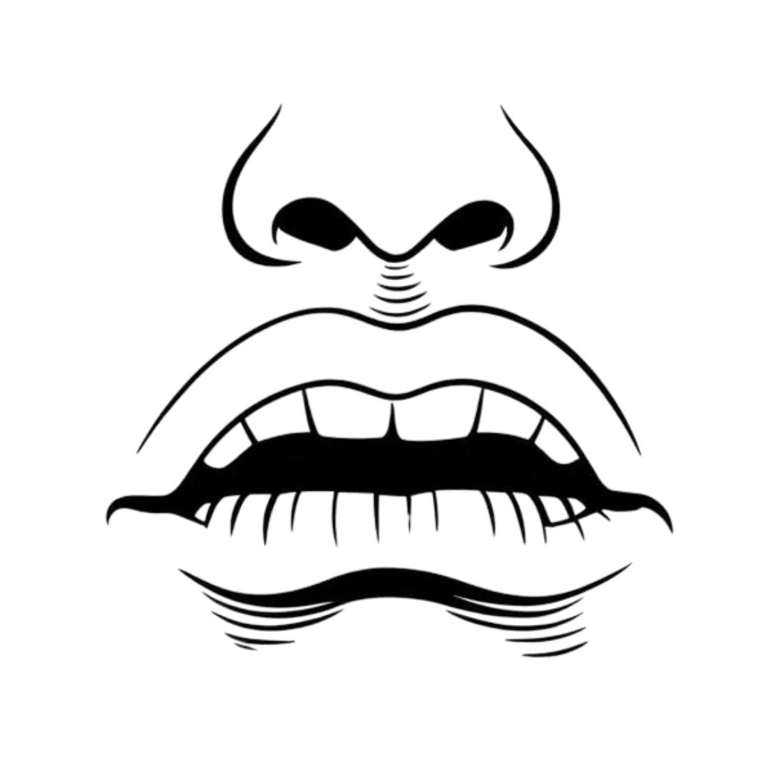 A Closed Mouth Starved logo