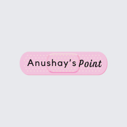 ANUSHAY'S POINT  logo