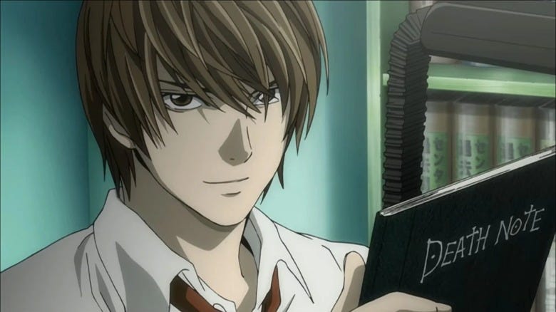 Que risada tenebrosa!#light #lightyagami #deathnote #near #anime