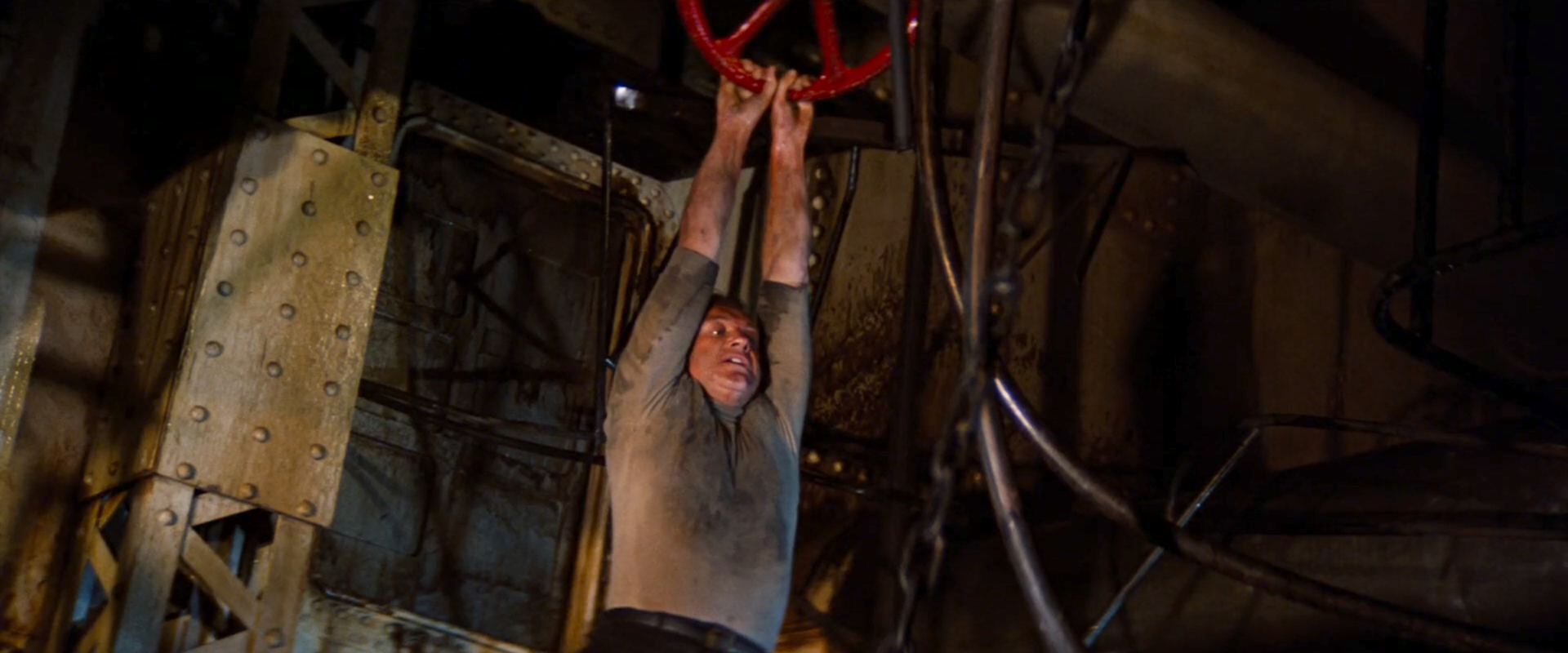 Gene Hackman in The Poseidon Adventure - by J.K. Ghillis