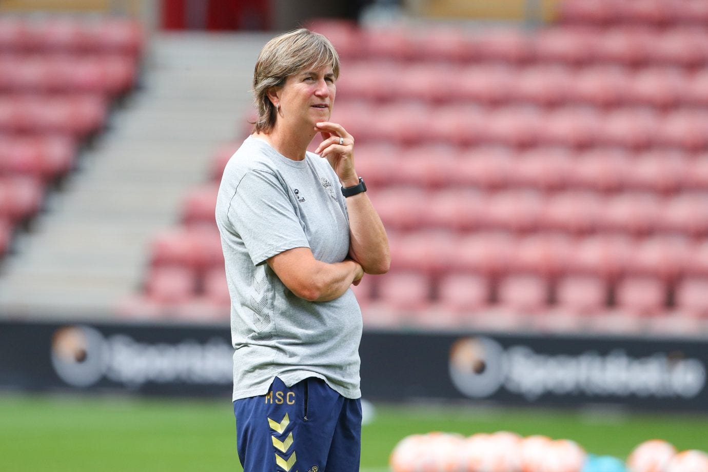 Megan Collett of Southampton FC during the Barclays FA Women's