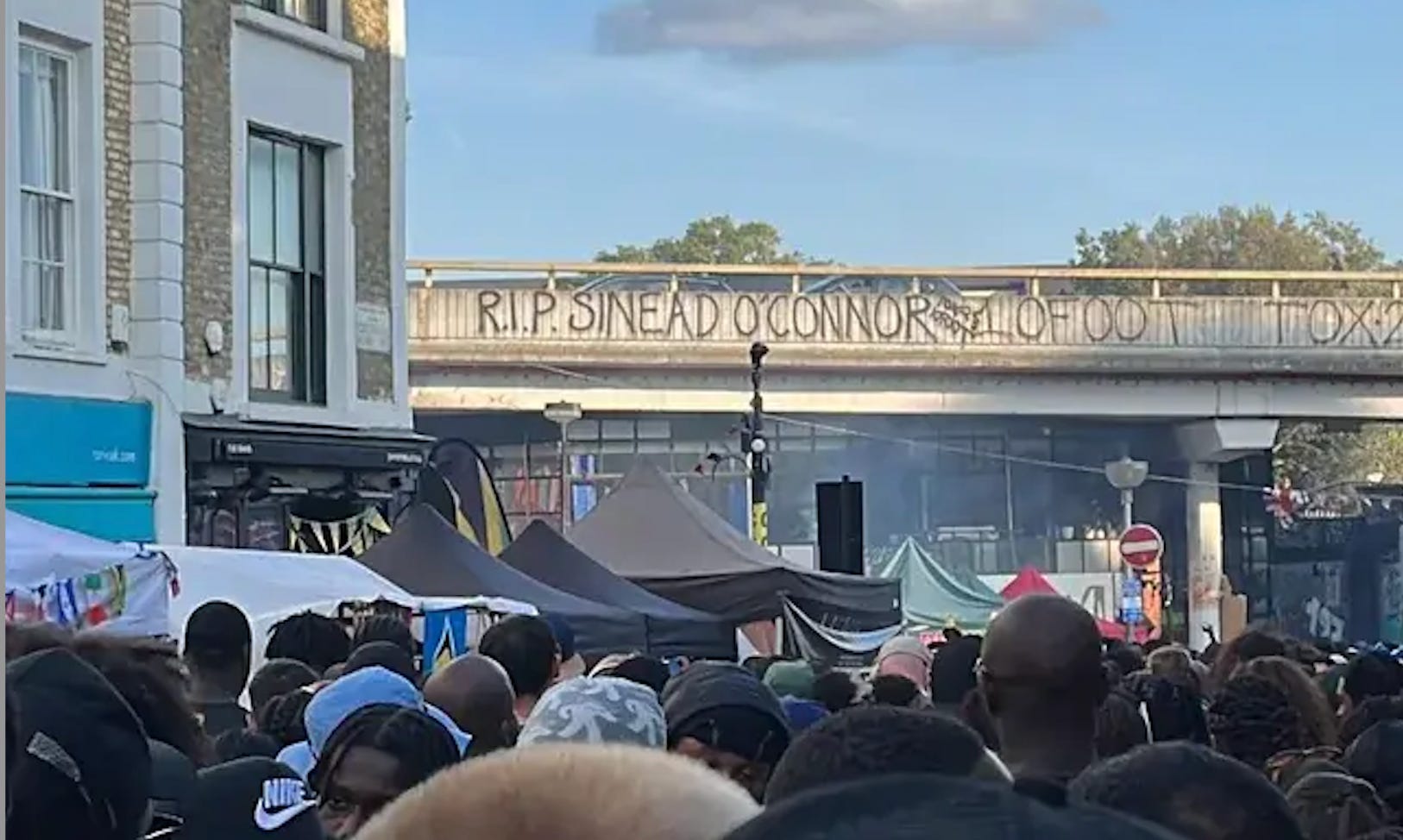 bridge with sinead oconnor graffiti