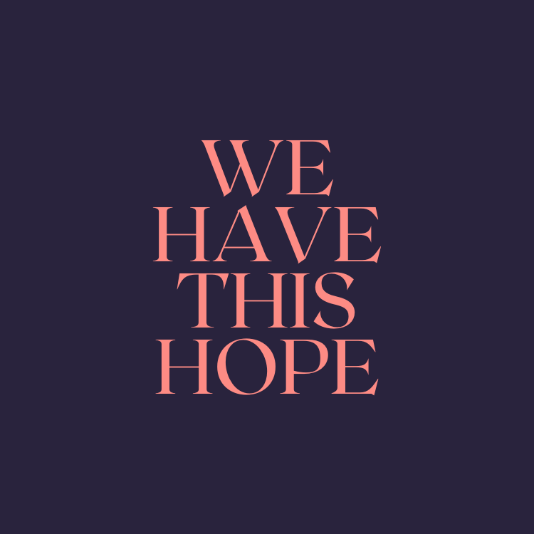 Artwork for We Have This Hope