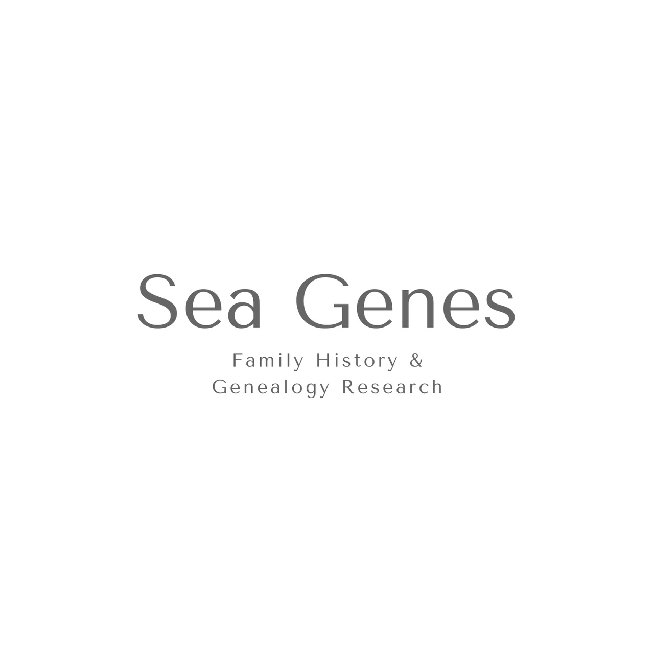 Sea Genes Family History & Genealogy Research logo