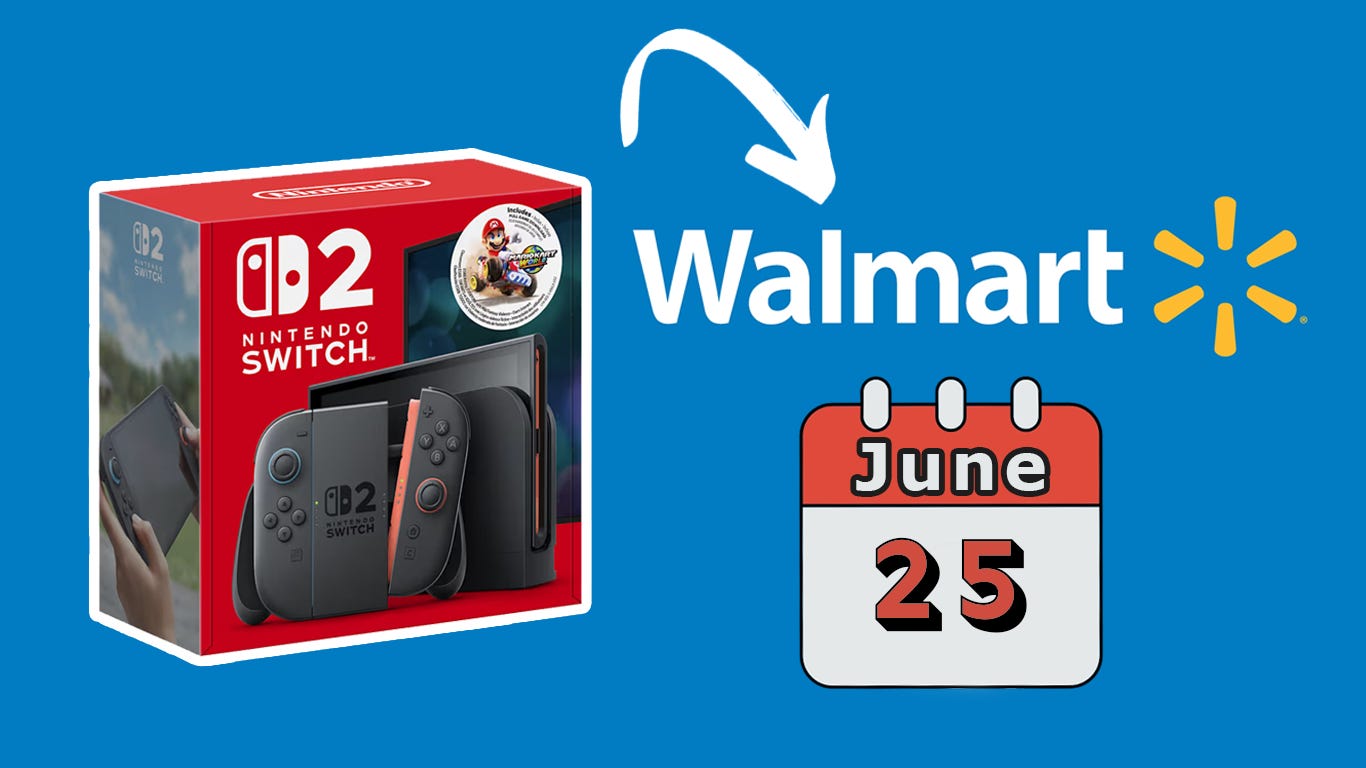 Walmart Nintendo Switch 2 restock: confirmed time it'll be in stock
